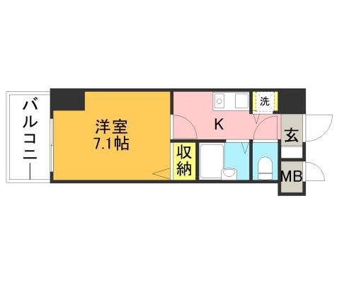 インヘリッツ田原  間取り