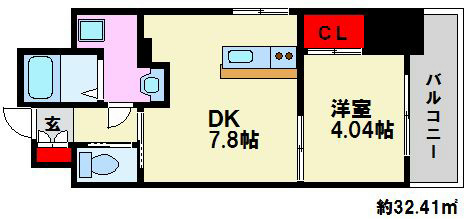 Axis大橋 間取り