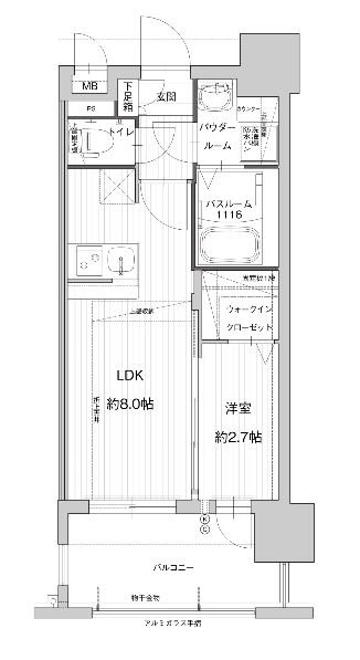 福岡県福岡市東区千早４丁目 間取り