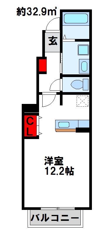 ラフレシールベルメゾン 間取り