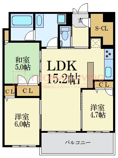 アクロス天神センタープラザ 間取り