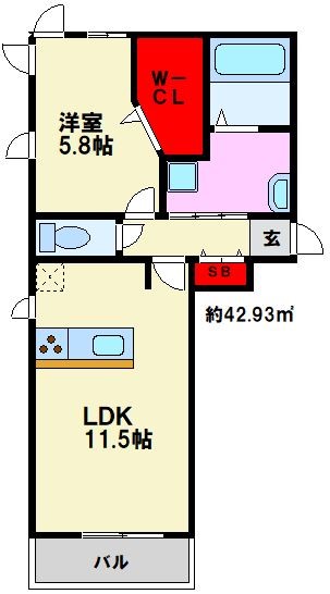 D-room那の川 間取り