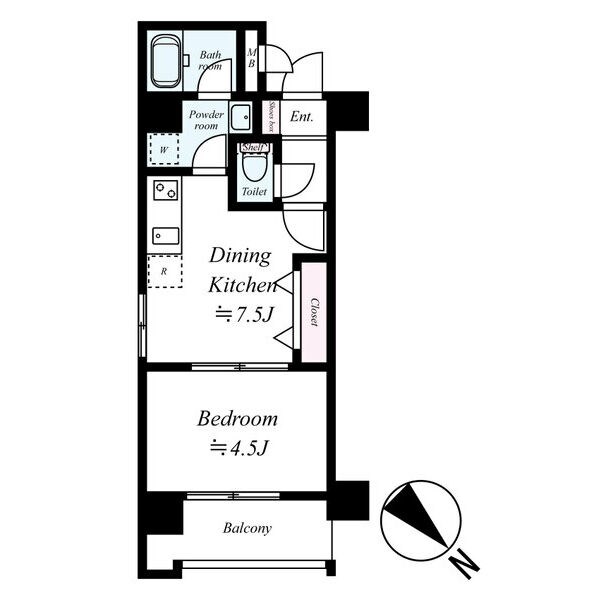 アクアシティ天神ノース 間取り