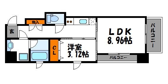 アガスティーア薬院 間取り
