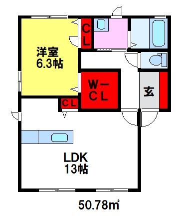 エルアインス本町 間取り