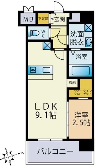 T.T城西 間取り