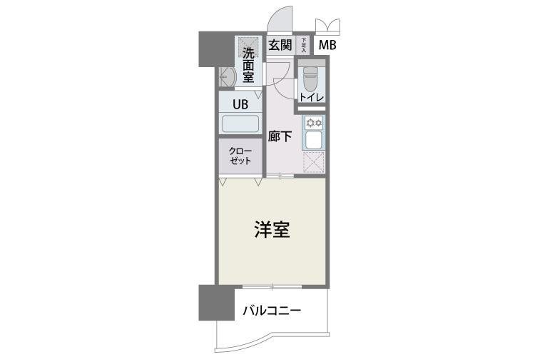 CAVANA天神 間取り