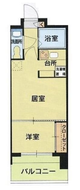エステート・モア・シャトー薬院 間取り