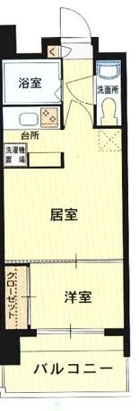 エステート・モア・シャトー薬院 間取り