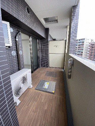 アルファシオベイス博多  ベランダ