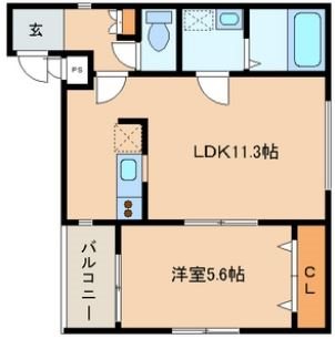 パラディーゾ空港前  間取り