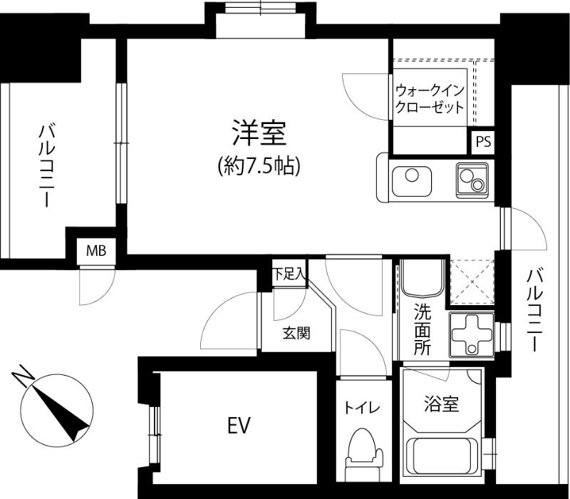ビエラコート浄水通り 間取り