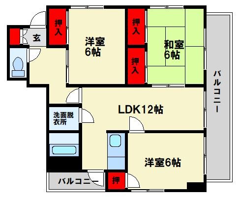 ハンリーラ円入 間取り