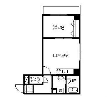 West Court　DR 間取り