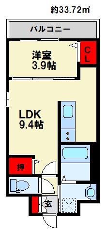 フィーノ南福岡 間取り
