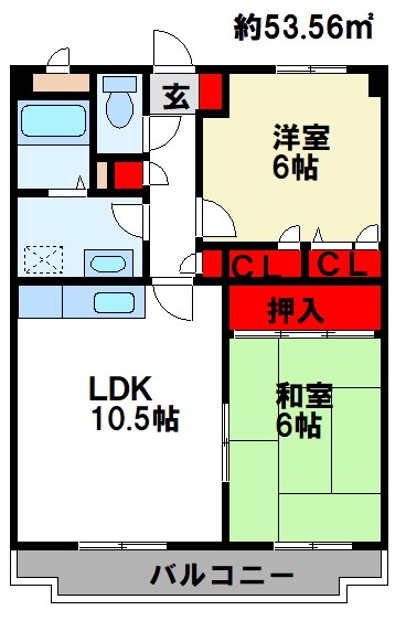 アネックスけやき通り 間取り