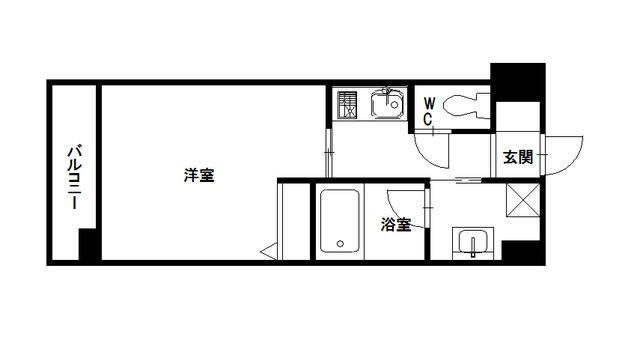 エムティースクエア吉塚駅前 間取り