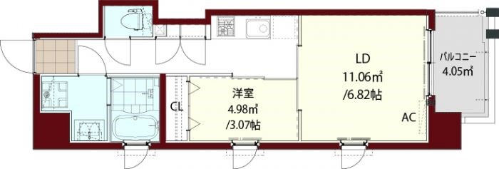 アガスティーア薬院 間取り
