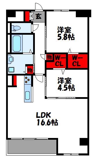 レガリア新宮 間取り