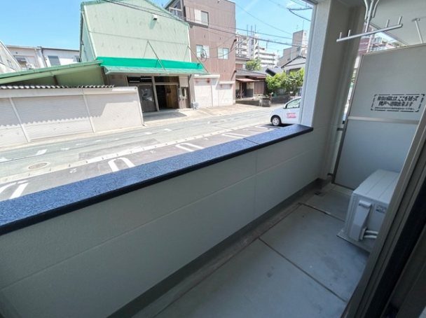 シャトー宝町 ベランダ