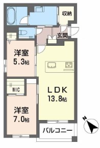 コンフォート　H2026 間取り