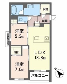 コンフォート　H2026 間取り