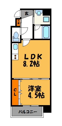 サンマルク・ケゴ 間取り