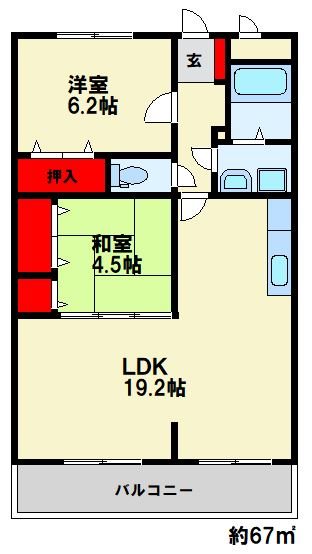 ファミール大谷 間取り