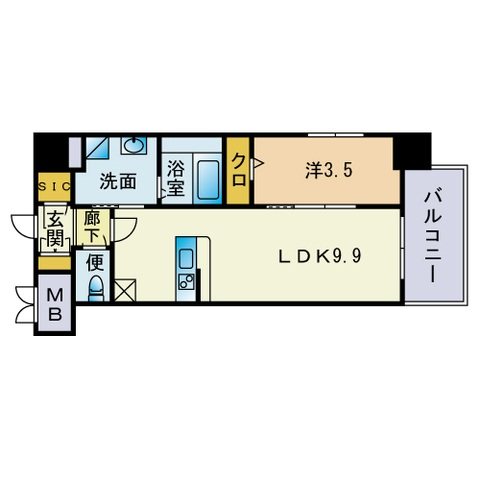 福岡県福岡市南区大橋１丁目 間取り