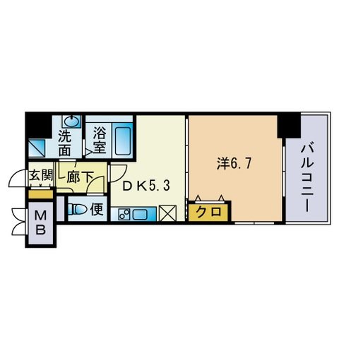 福岡県福岡市南区大橋１丁目 間取り