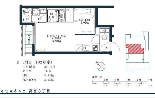 福岡県福岡市南区高宮３丁目12-21 間取り