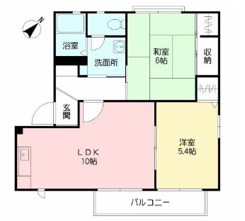 グラシアフィス春日原　D棟 間取り