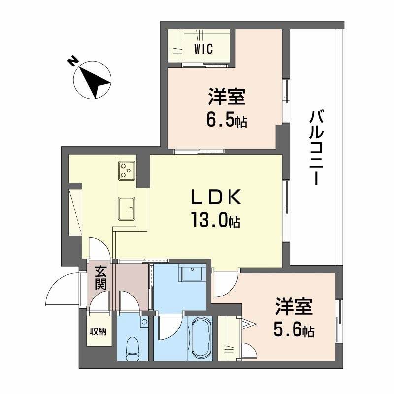 シャーメゾン　トレゾール 間取り