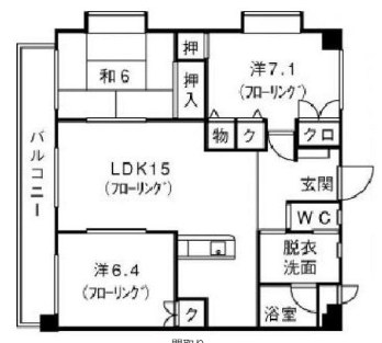 ロイヤルヒルズ美和台 間取り