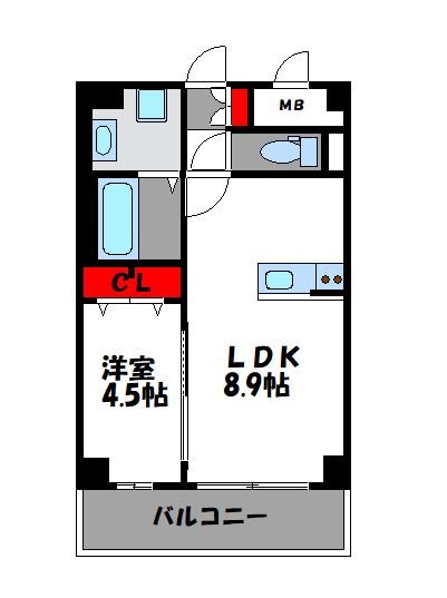 エルヴィータ箱崎 間取り