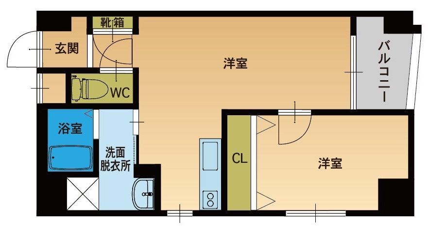 ヴェルジュ薬院 間取り