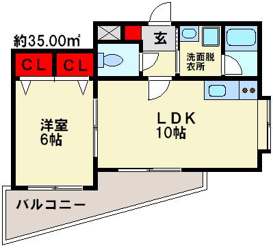 エトワールメゾン高宮 間取り