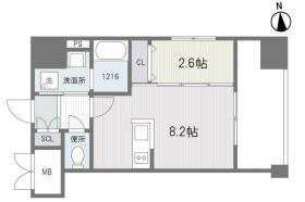 アルティザ博多駅前 間取り