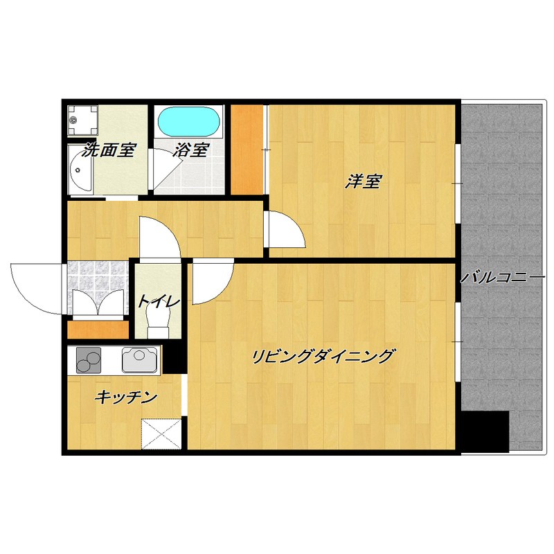カルム吉塚 間取り