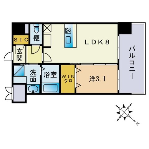 福岡県福岡市南区玉川町 間取り