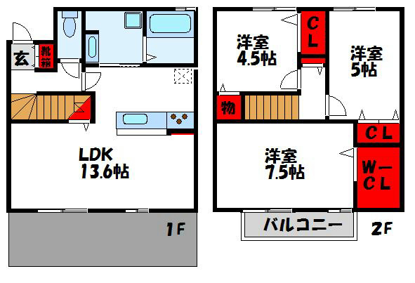 D-room福間 間取り