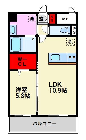 オークランセル那の川 間取り