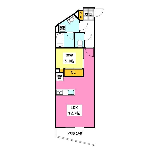 PASEO大濠公園 間取り