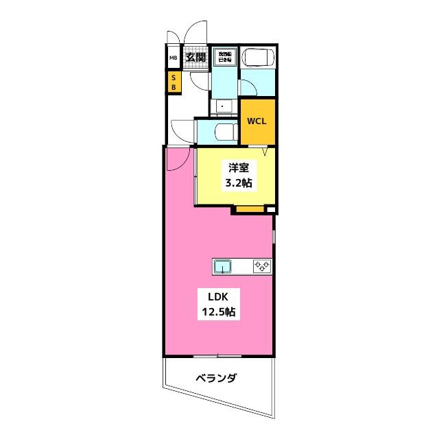 PASEO大濠公園 間取り