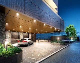 エイルマンション千早駅前 エントランス