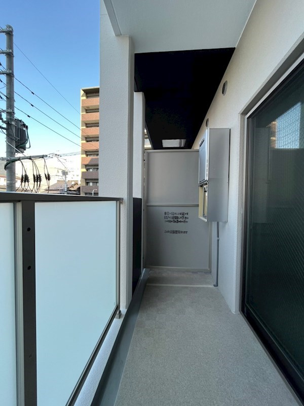 ピタゴラ箱崎 ベランダ