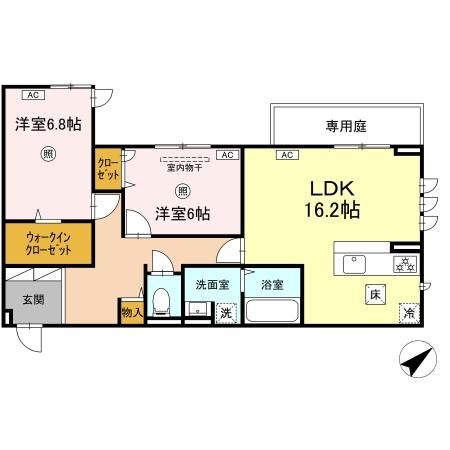 D-ROOMプラーナ 間取り
