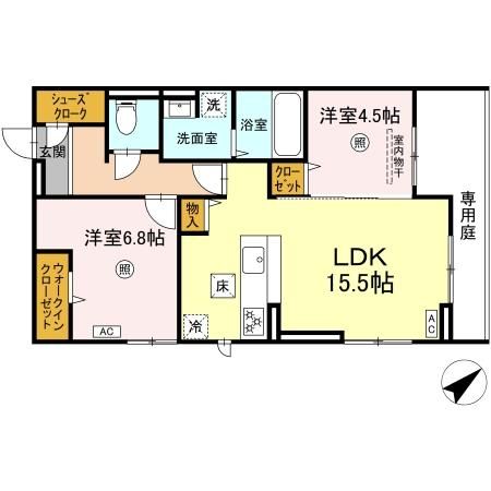 D-ROOMプラーナ 間取り