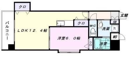 福岡県福岡市博多区博多駅南２丁目 間取り