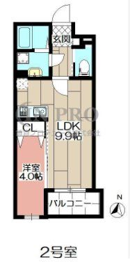 アヴァンセ千早 間取り